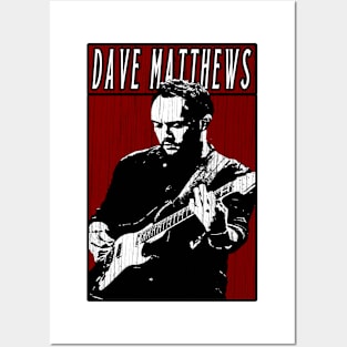 Retro Vintage Dave Matthews Posters and Art